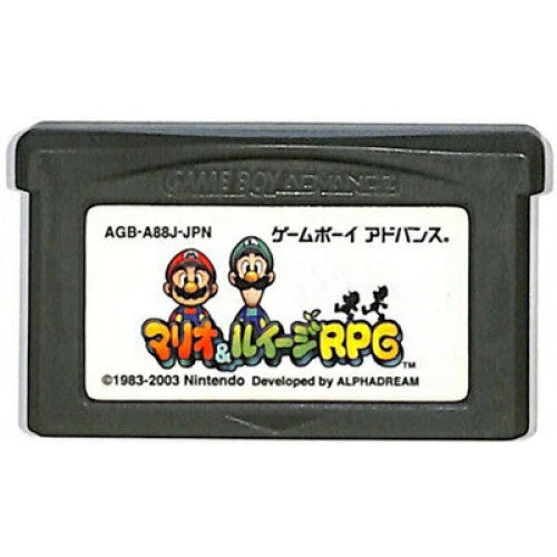 Mario & Luigi RPG JP Game Boy Advance