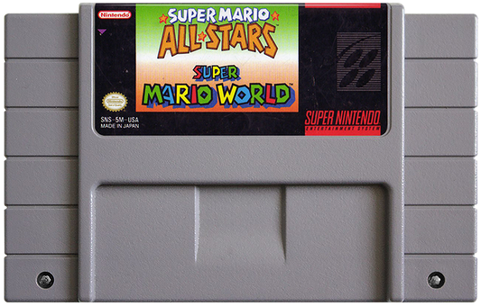 Super Mario All-stars and Super Mario World