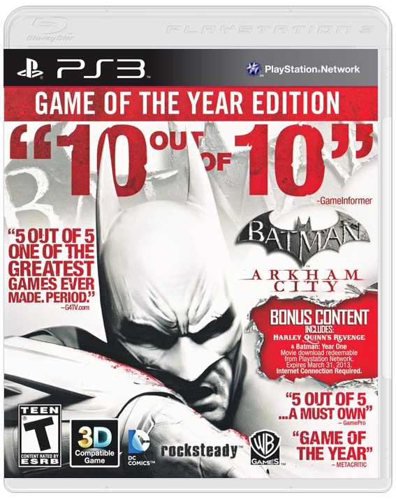 Batman: Arkham City [Game of the Year]