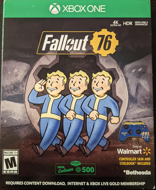 Fallout 76 [Walmart Steelbook Edition]