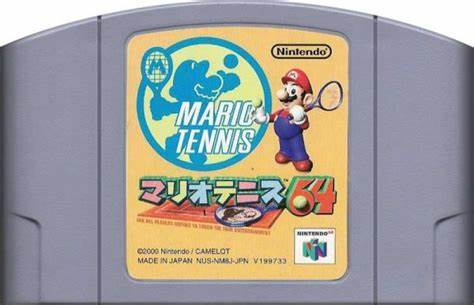 Mario Tennis JP Nintendo 64