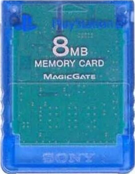 Playstation 2 Memory Card (8MB) - Blue