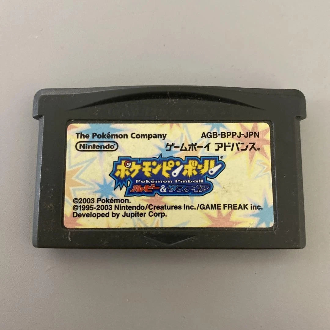 Pokemon Pinball: Ruby & Sapphire JP Game Boy Advance
