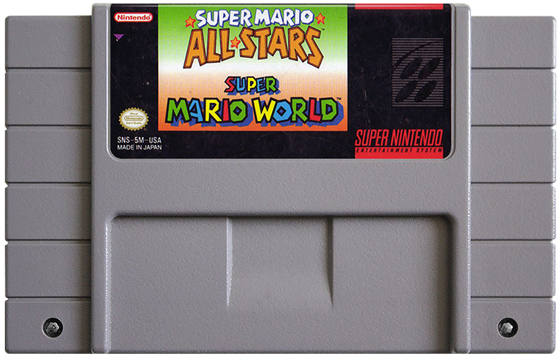 Super Mario All-stars and Super Mario World